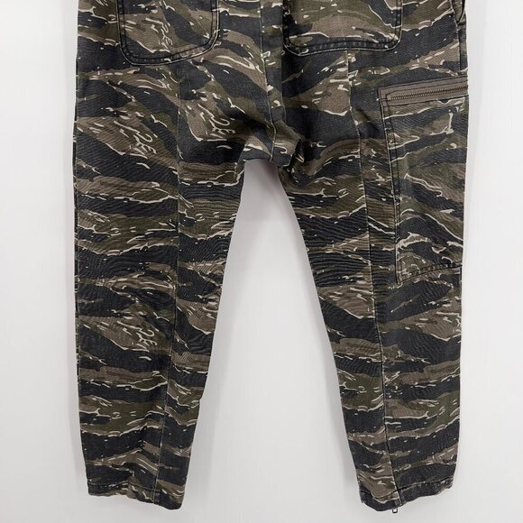 Current/Elliott Aviation Zip Green Camo Cargo Drop Crotch Women's 2 ( US S ) - Picture 7 of 10